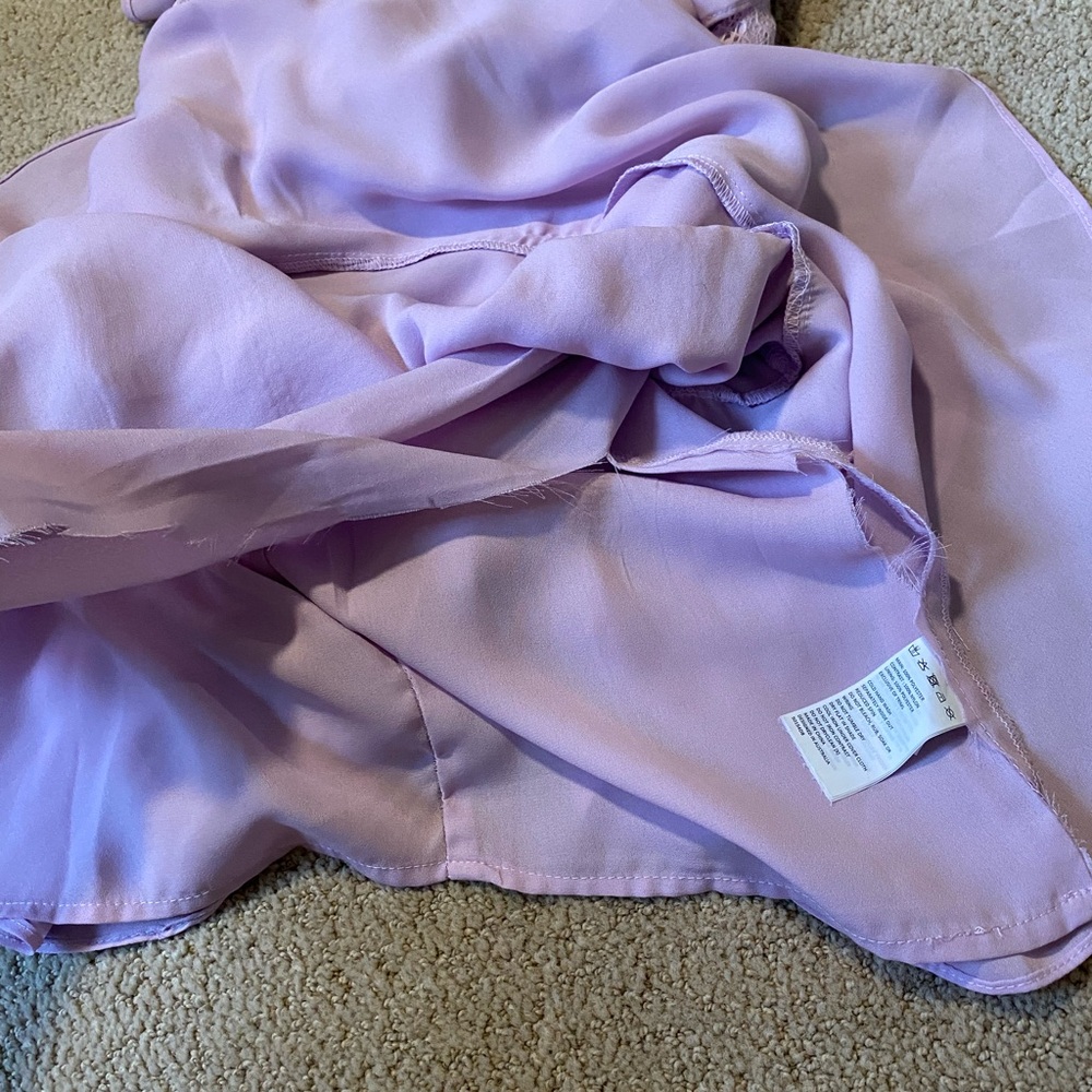 Bardot Revolve Babylon dress lilac purple - Picture 5 of 7